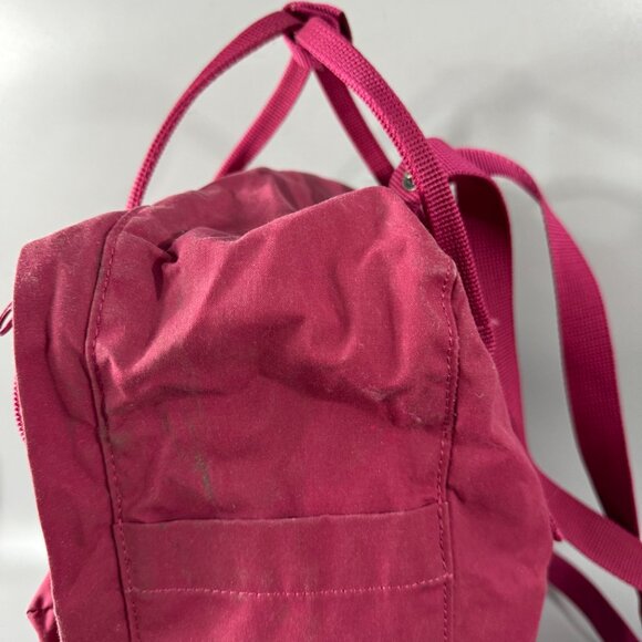 FJALLRAVEN Burgundy Kanken Backpack main image 11